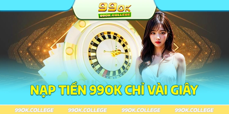 Thực hiện nạp vốn vào tài khoản chỉ trong vài giây